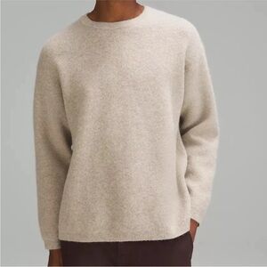 Lululemon Men's Crewneck Sweater Alpaca Wool Blend